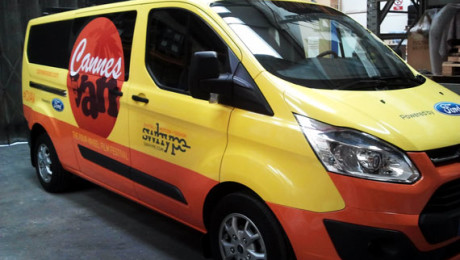 A sneak peek at the 2013 Cannes Van, courtesy of Ford