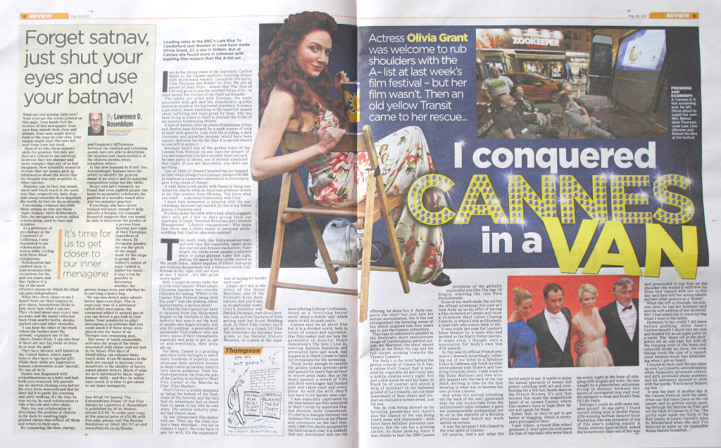 "I conquered CANNES in a VAN"