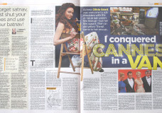 "I conquered CANNES in a VAN"